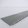 Heat Emission Extruded Aluminum Fin Ruffled Spare Parts